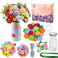 DIY ZESTAW TWORZENIA WAZONIE STWÓRZ SWÓJ NIEPOWTARZALNY DIY WAZONIE