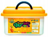 ZESTAW CLAYDOLL PIANKOLINA MASA PLASTYCZNA 24 sztuki BIG BOX + AKCESORIA