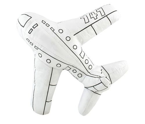 Maskotka do malowania - samolot na Arena.pl