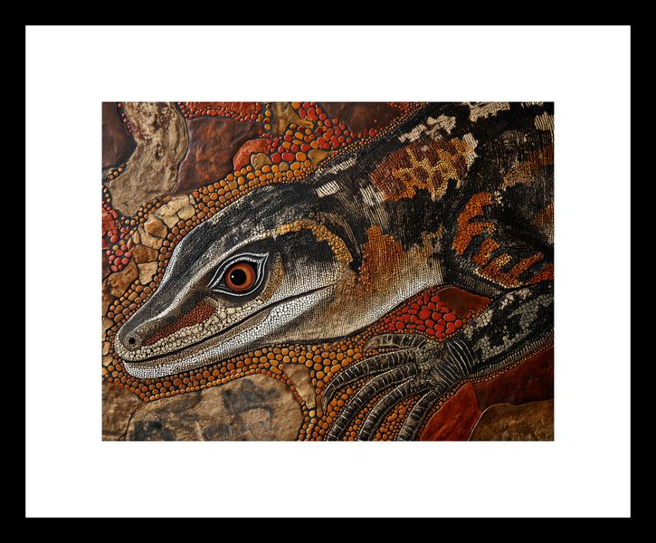Plakat 20x15cm Oko Jaszczurki zdjęcie 3