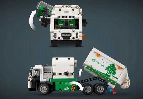 42167 - lego technic - śmieciarka mack® lr electric na Arena.pl