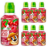 Kubuś Immuno Odporność Sok malina acerola dzika róża 200 ml x 6 sztuk