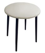 Taboret TRIX D18 wanilia podstawa czarna