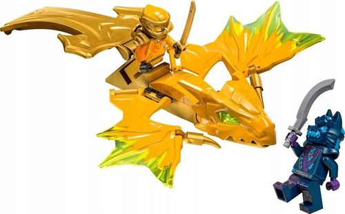 KLOCKI LEGO NINJAGO 71803 ATAK POWSTAJĄCEGO SMOKA ARINA na Arena.pl
