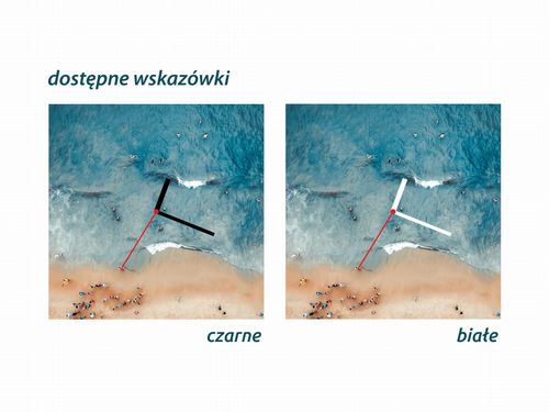 ZEGAR SZKLANY ROMB - Wybrzeże na Arena.pl