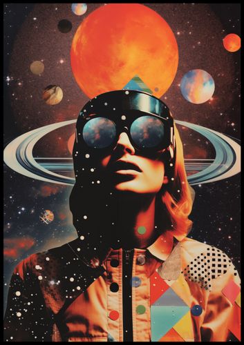 Plakat 70x100cm Kosmiczne Wizje na Arena.pl