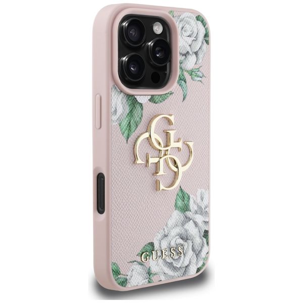 Etui Guess do iPhone 16 Pro, Różowy zdjęcie 4