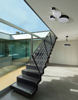 Salonowa lampa sufitowa Monza AZ2258 metalowa LED 10W czarna