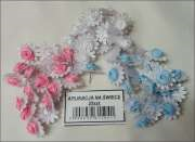 aplikacja na świecę różyczka 25 szt.