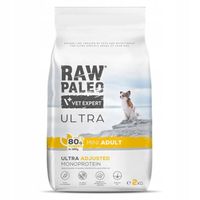 Raw Paleo Ultra Mini Adult 2kg Sucha Karma Z Indykiem Dla Psów Małych