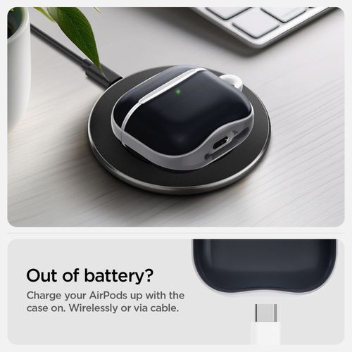 spigen classic c1 apple airpods 4 graphite na Arena.pl