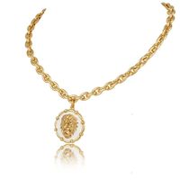 naszyjnik z głową lwa (c23/lat/83au)