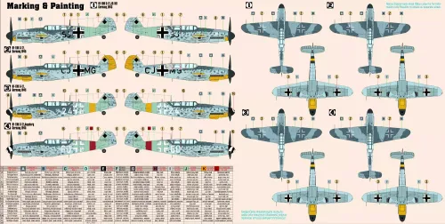 BF-109G-12 JG-101, D-25, 1:72 na Arena.pl