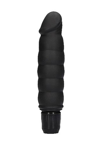 ribbed multispeed vibrator - black na Arena.pl