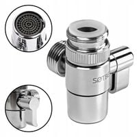 Aerator z przełącznikiem G1/2 adapter do kranu bidetty słuchawki wody