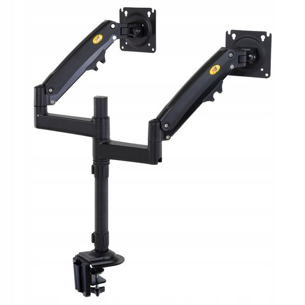 Obrotowy uchwyt do Dwóch Monitorów TV LCD 2x 22-32 zdjęcie 10