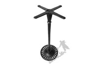 NOGA STOŁU K15 - WYSOKA Z KRZYŻAKIEM SŁONECZKO AŻUROWE PODSTAWA STÓŁ ŻELIWNA