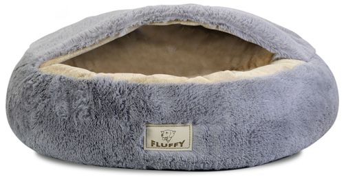 Legowisko Dla Psa Fluffy 60 Cm Jasnoszare na Arena.pl