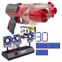 PISTOLET NERf ELITE DISRUPTOR CZERWONY ZESTAW TARCZA 3 CELE + STRZAŁKI