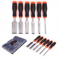 Zestaw dłut stolarskich 6 szt. 6.13.19,25,32mm kraft&dele KD11772