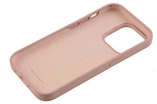 Etui Mercury Goospery Silicone do Apple iPhone 14 Pro pudrowy róż na Arena.pl