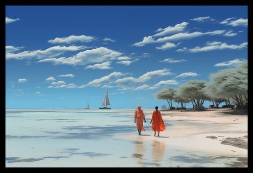 Plakat 45x30cm Spokój w Piaskach na Arena.pl