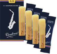 Stroik saksofon altowy alt 3,5 Vandoren Classic SR2135 ZESTAW 4 szt.