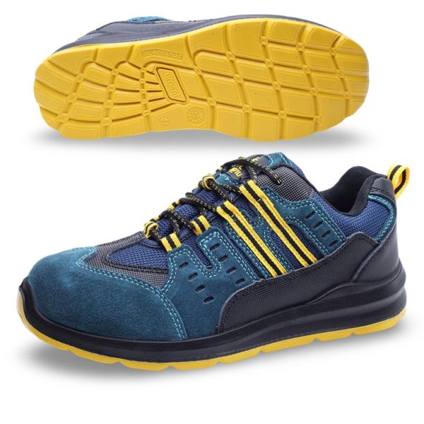 Buty Robocze Półbuty Sportowe ODDYCHAJĄCE Antypoślizgowe Wygodne Męskie 45 zdjęcie 6