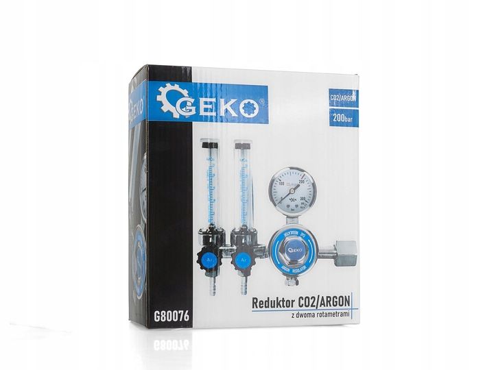 Reduktor CO2/ARGON z dwoma rotametrami zdjęcie 6