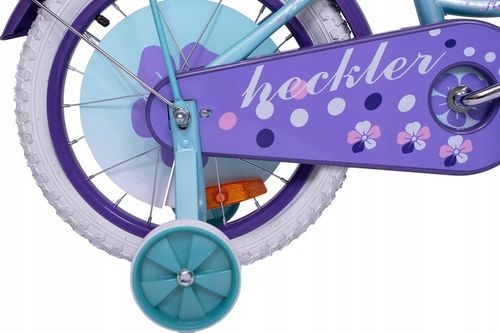 Rowerek dziecięcy Heckler Flower 16" Lt.Blue violet na Arena.pl