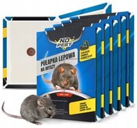 LEP PUŁAPKA KLEJOWA ŁAPKA MYSZOŁAPKA NA MYSZY SZCZURY NO PEST BARDZO