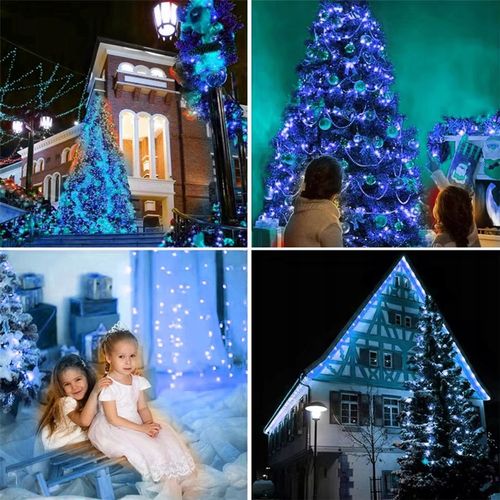 LAMPKI CHOINKOWE 300 LED ZEW/WEW Światełka Świąteczne ZIMNE choinka na Arena.pl