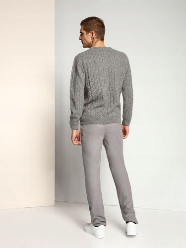 M6022 TOP SECRET SZARE KLASYCZNE SPODNIE _33 na Arena.pl