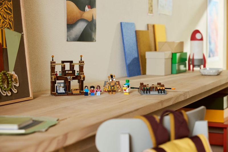 LEGO Minecraft 21272 Ring w Leśnym dworze - zestaw 491 elem. dla dzieci +10 zdjęcie 6