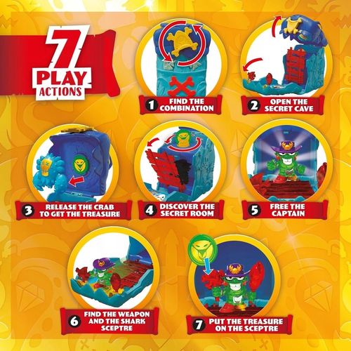 PIRATIX sekretna jaskinia Shark Cave seria Shark Treasure Jaskinia Rekinów na Arena.pl