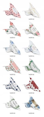 KRÓWKI Ślubne personalizowane PODZIĘKOWANIA dla gości ŚLUB 1KG wesele na Arena.pl