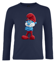 Koszulka z dł.rękaw. Smerfy