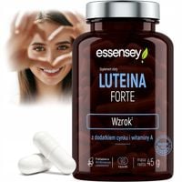 LUTEINA FORTE + WITAMINA A + CYNK NA OCZY WZROK MAX PORCJA 90 DNI WEGE