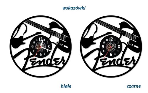 Zegar ścienny z płyty winylowej 259.13 Gitara na Arena.pl