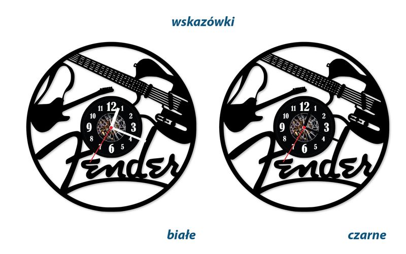 Zegar ścienny z płyty winylowej 259.13 Gitara zdjęcie 6