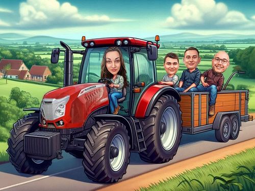 Karykatura A3 ze zdjęcia prezent rocznica urodziny 18natka ramka GRATIS na Arena.pl