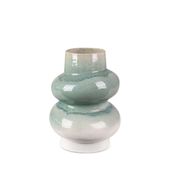 Wazon ceramiczny LIANA 17X17X23 miętowy