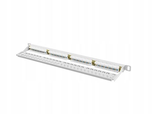 Patch panel Lanberg PPU6-0024-S 24 port 0.5U kat.6 szary na Arena.pl
