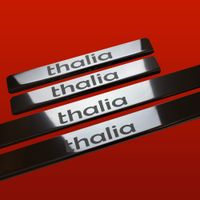 Listwa progowa RENAULT THALIA MK1 Stal nierdzewna 304 połysk 4szt