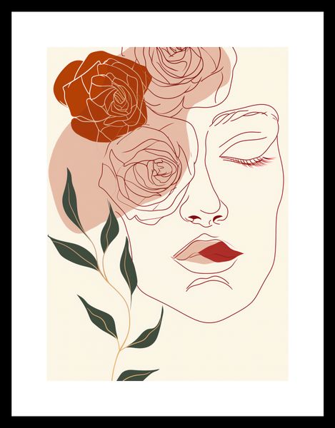 Plakat 20,5x28,4cm Beż i Twarz zdjęcie 3