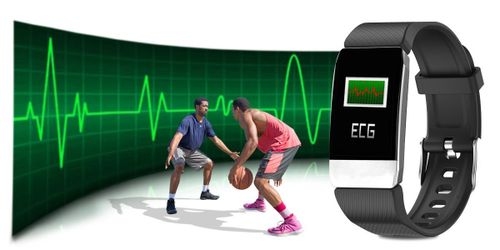 Smartband Rubicon Rnce60 Black + Pasek Red na Arena.pl