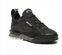 Czarne sneakersy Replay CZARNY 43