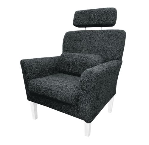 Fotel DENVER nogi białe Rolf7 na Arena.pl