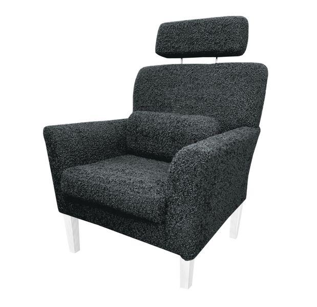 Fotel DENVER nogi białe Rolf7 zdjęcie 2