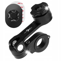 Uchwyt motocyklowy antywibracyjny na telefon R20B Extremestyle czarny